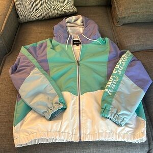 Members Only Hooded Wind/Water Resistant Jacket.